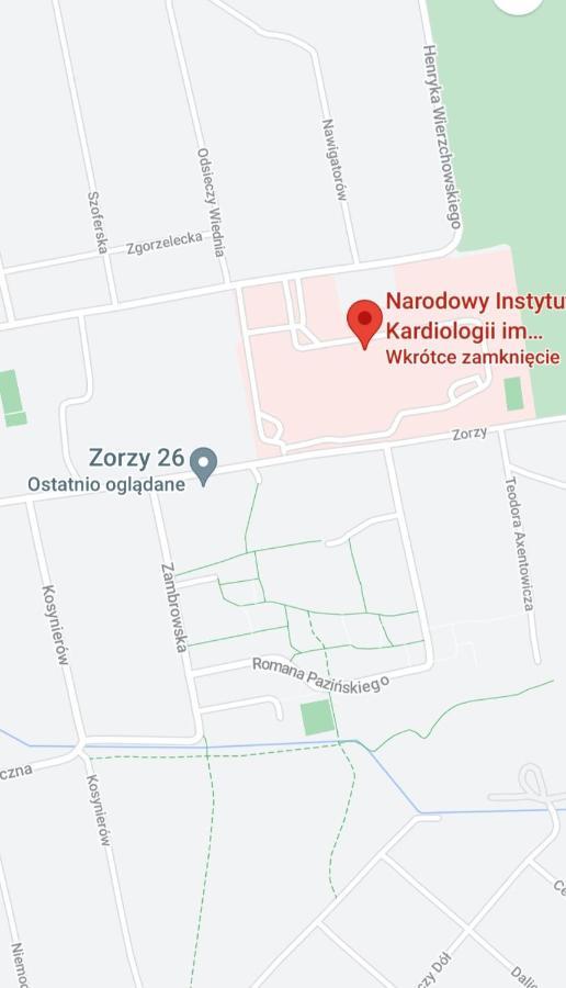 Апартаменти Apartament Zorzy Przy Instytucie Kardiologii Anin Варшава Екстер'єр фото