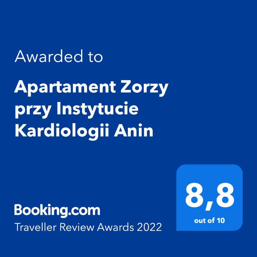 Апартаменти Apartament Zorzy Przy Instytucie Kardiologii Anin Варшава Екстер'єр фото